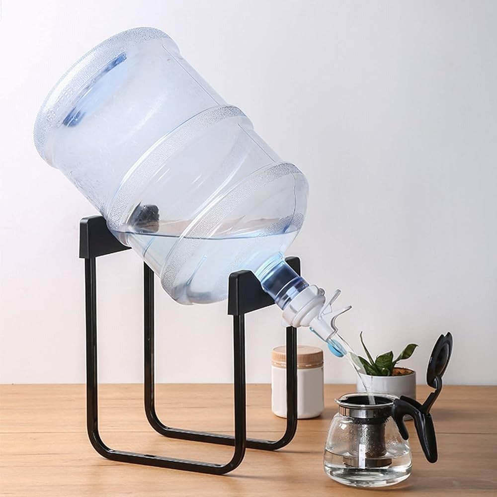 19 L Liter Water Bottle Stand And Nozzle Dispenser Valve Tap for Litre ...