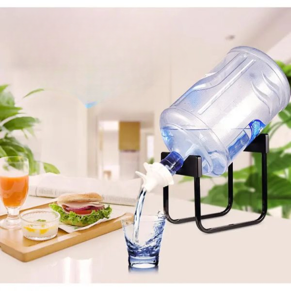 19 L Liter Water Bottle Stand And Nozzle Dispenser Valve Tap for Litre ...