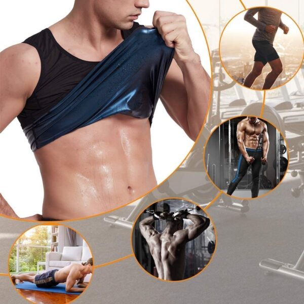 Sweat Shapewear For Men, Polymer Shapewear, Workout For Weight Loss Waist Body Slimming, Trainer