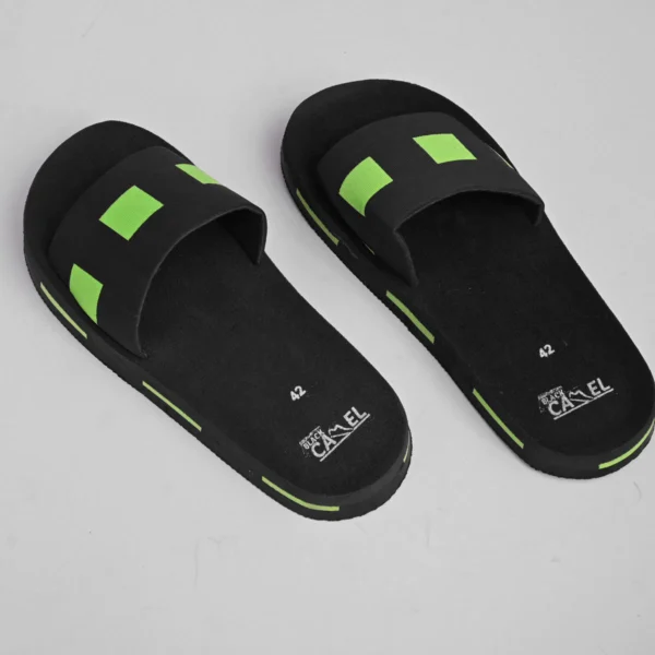 Black Camel Box Style Slides (Box Style - 40-44) - Image 5