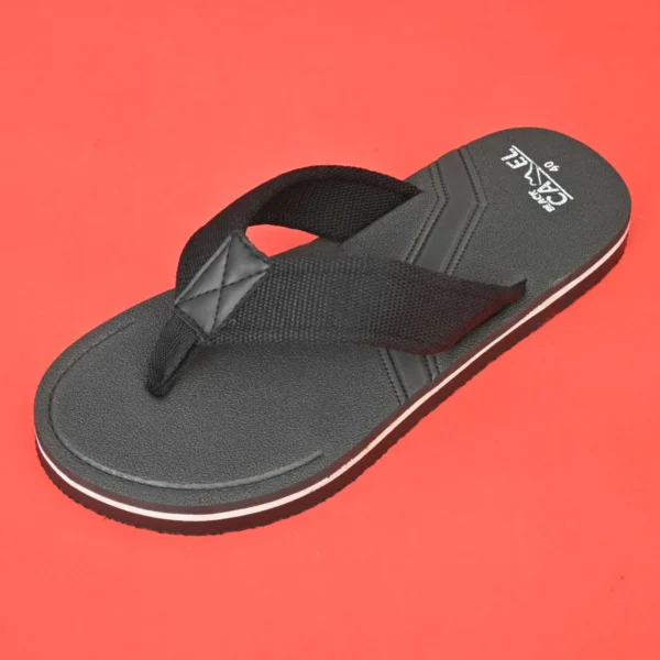 Black Camel Slippers Anwar Patti  (Anwar Patti- 40-44) - Image 3