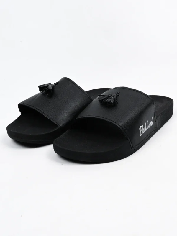 Black Camel Tassel Slide Slipper for men (Tassel-Black/Brown -39-44) - Image 10