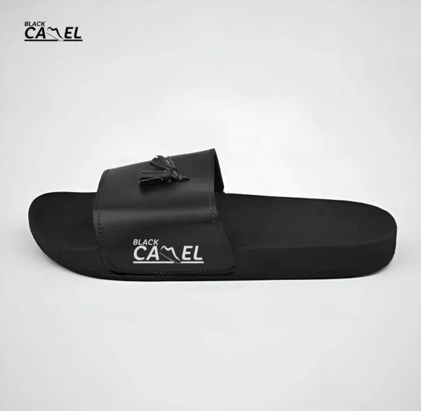 Black Camel Tassel Slide Slipper for men (Tassel-Black/Brown -39-44) - Image 2