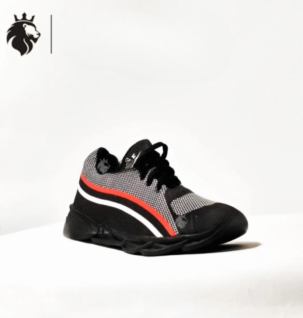 Men's Rubber Comfortable Joggers, Red Line - Image 3
