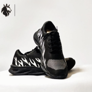 Men's Rubber Comfortable Joggers , White Fire