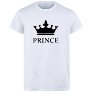 Stylish White T-Shirt with Cute Design – Best Quality T-Shirts For Boys | T-Shirt For Men | Printed T-Shirts - Prince T-Shirts  | Prince Design T-Shirt