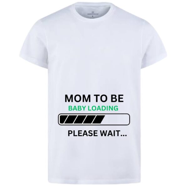 Dad to Be & Mom to Be Style White T-Shirt - Key & Heart Design T-Shirts  – Best Quality T-Shirts | T-Shirt For Women - T-Shirt For Men  - Image 5